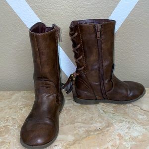 Brown Toddler Rider Boots